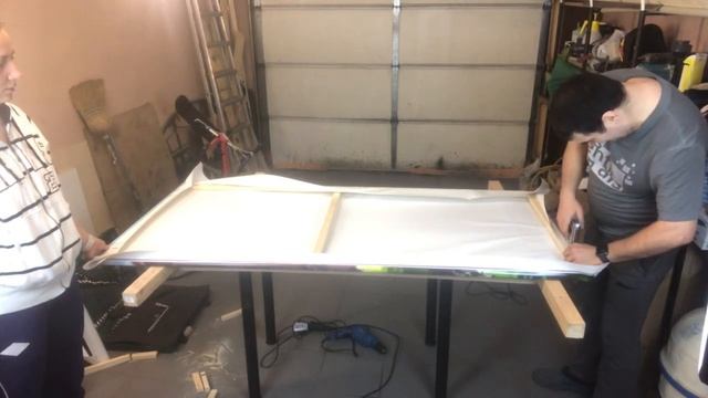 Делаем каркас для баннера смотреть онлайн