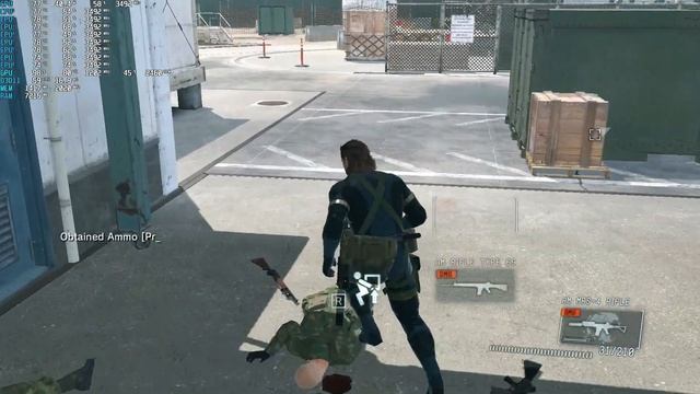 Metal Gear Solid V: Ground Zeroes — Gameplay Test / Quadro K2000 [1080p] смотреть онлайн