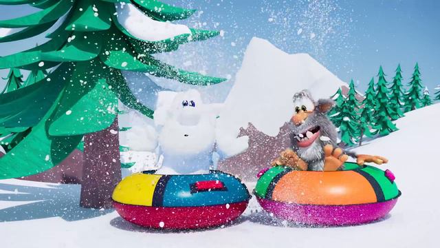 Booba - Snowy Adventure - Episode 91 - Cartoon for kids смотреть онлайн