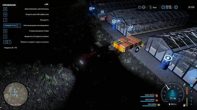 Farming Simulator 22 - Как поставить автоматическую продажу в Теплице #15 смотреть онлайн