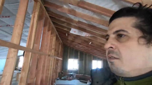 Красим фасад каркасного дома зимой смотреть онлайн
