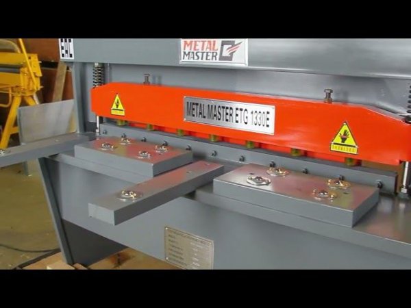 Гильотина электромеханическая MetalMaster ETG