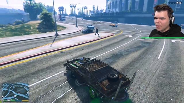 NEW $4,950,000 INDESTRUCTIBLE WARRIOR VEHICLE! (GTA 5 DLC) смотреть онлайн