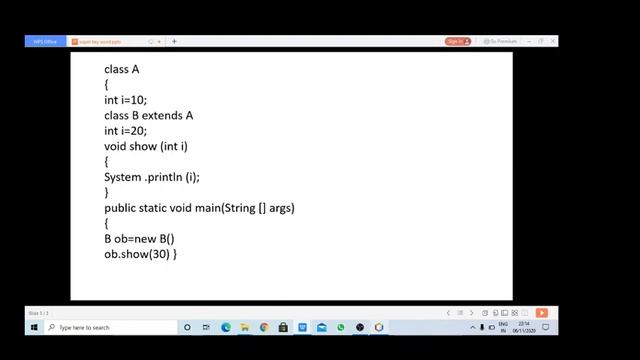 Super keyword in Java смотреть онлайн