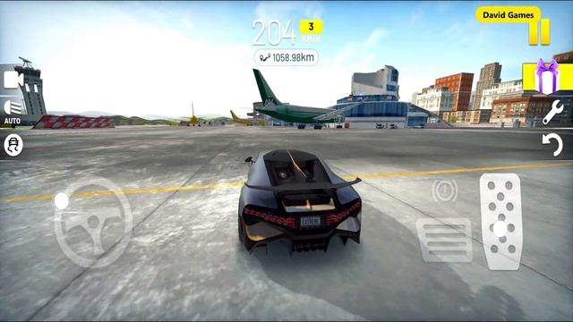 Extreme Car Driving Simulator 2021 - 1000 KM Distance Unlock Bugatti Divo Driving - Android Gamepla смотреть онлайн