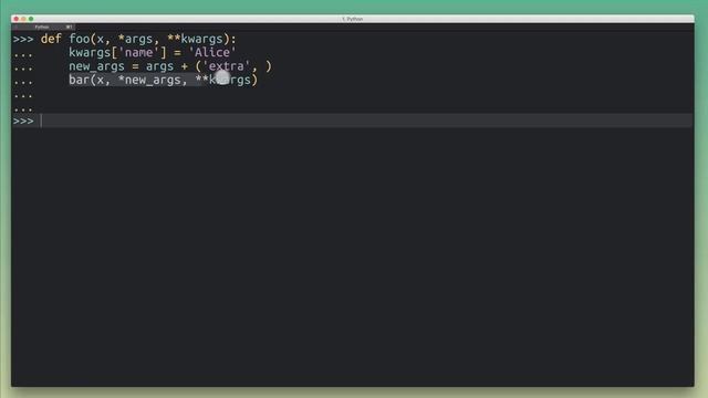 Optional Arguments in Python With *args and **kwargs смотреть онлайн