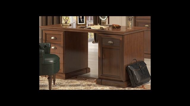 Кабинет Изотта 4 купить в Москве, Спб - интернет магазин мебели Ангстрем смотреть онлайн