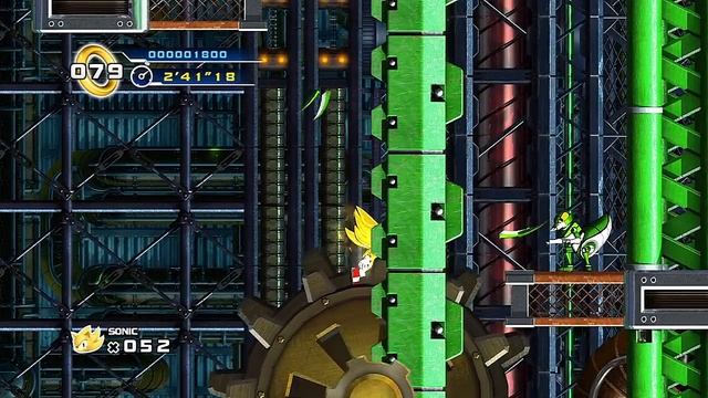 Sonic the Hedgehog 4 - Episode 1 Playthrough (Part 5 of 6): Mad Gear Zone смотреть онлайн