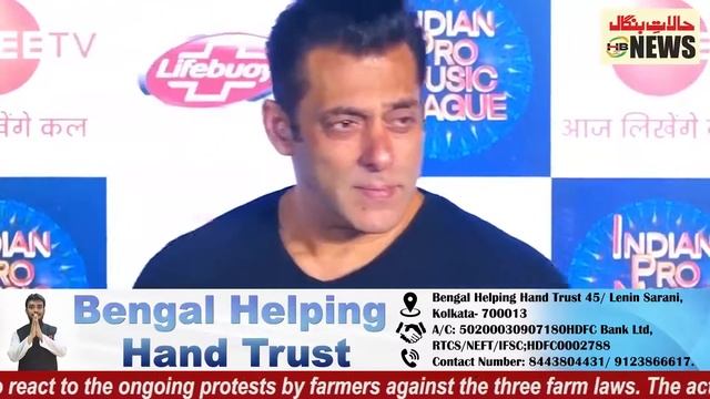 Salman Khan joined the host of Bollywood celebrities to react to the ongoing protests by farmers смотреть онлайн