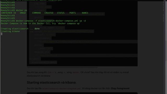 Install elasticsearch and kibana using docker compose смотреть онлайн