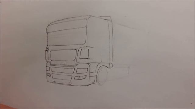 How to draw a truck MAN смотреть онлайн