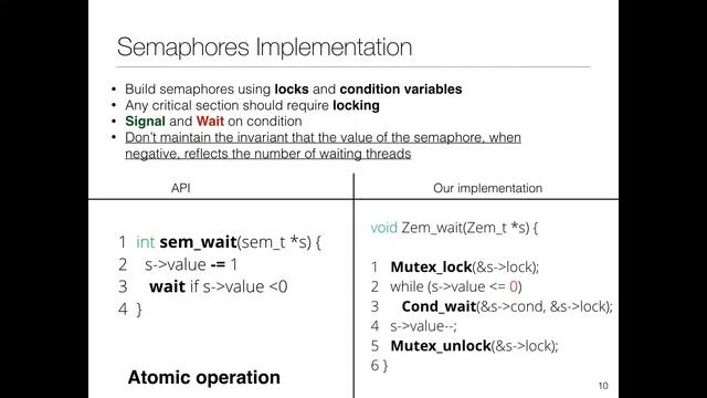 Lecture 25: Concurrency Bugs смотреть онлайн