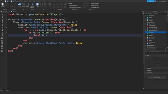 ROBLOX STUDIO | How to make Ragdoll on Death смотреть онлайн