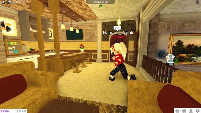 [1M] Bloxburg Mansion Tour ! Classic Style By Hannah_Brook - Roblox