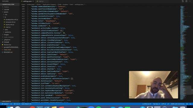 VS Code Setting: workbench.colorCustomizations смотреть онлайн
