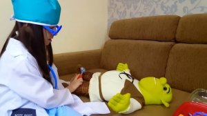 Five Little Babies Jumping on the Bed  Funny Video For Kids