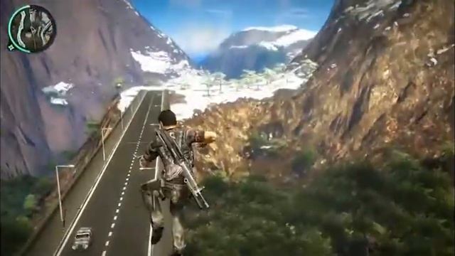 Just Cause 2 - Cliff Driving смотреть онлайн