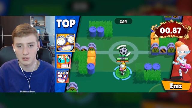 КТО БЫСТРЕЕ ПРИДЁТ К ФИНИШУ?! САМЫЙ БЫСТРЫЙ БРАВЛЕР -BRAWL STARS смотреть онлайн