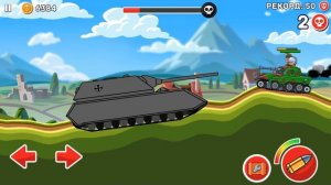 ОБНОВЛЕНИЕ! Новый ЛЕГЕНДАРНЫЙ Танк МАУС, Выиграл и Улучшил на 15 Уровень в Hills of Steel