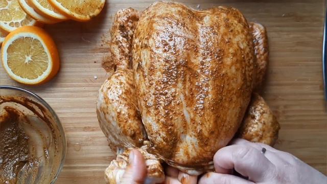 АРОМАТНАЯ КУРОЧКА в АПЕЛЬСИНАХ к Новогоднему столу, не останется ни кусочка!!!