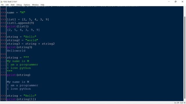 Python 4 Beginners #11 - Strings смотреть онлайн