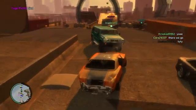 GTA IV Multiplayer - 30 PLAYER LOBBY! - Busted x3, Custom Demo Derby x2 - GTRF Event смотреть онлайн
