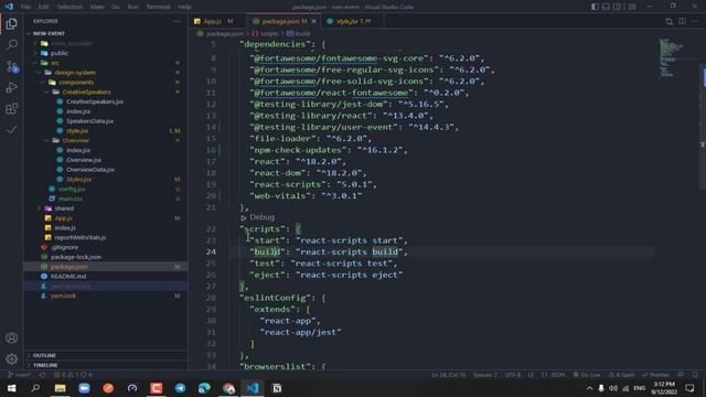 [ React JS Template 1] 14- React Update packages смотреть онлайн