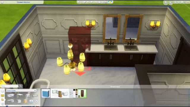 SIMS 4 СТРОИТЕЛЬСТВО КОРОЛЕВСКОЙ ВАННОЙ | NO CC and NO CODES смотреть онлайн