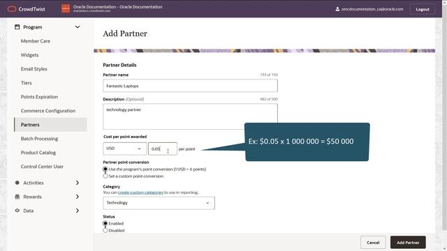 Oracle CrowdTwist - Adding partners смотреть онлайн