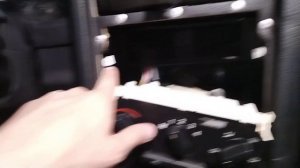 Opel Astra G / Замена лампочки подсветки регулятор печки