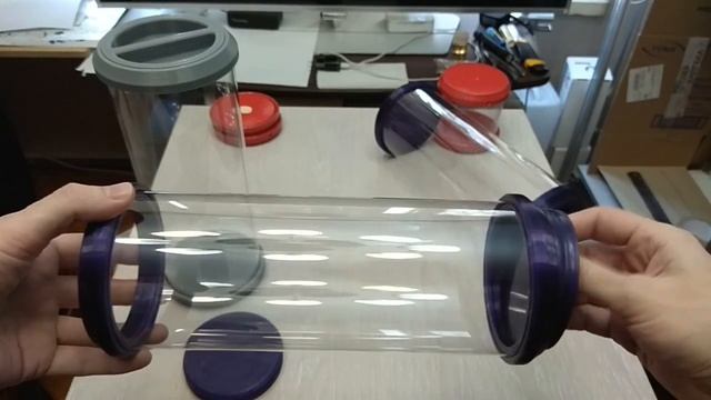 Самодельные прозрачные боксы для масштабных фигурок (3D-печать)