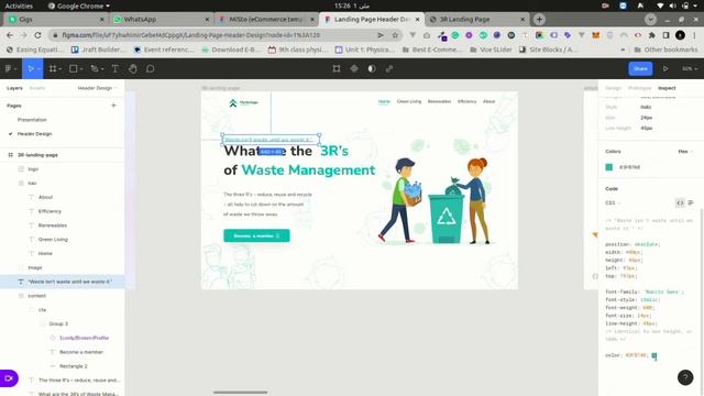 How to Create Responsive Website Using Html Css & Saas | 3R Landing Page | HTML CSS | Figma to Html смотреть онлайн