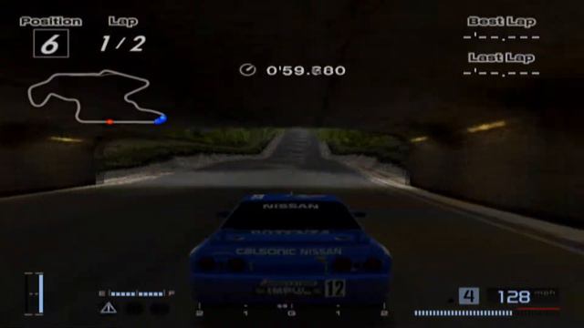 Gran Turismo 4 Nissan Skyline on Trial Mountain смотреть онлайн