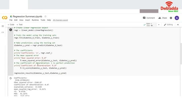 How to get a regression summary in Python | Scikit scenarios videos смотреть онлайн