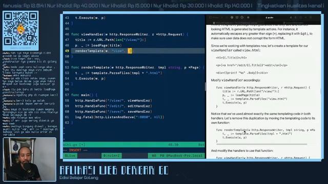 ? Aplikasi Web dengan GoLang - Edisi Belajar Bareng смотреть онлайн