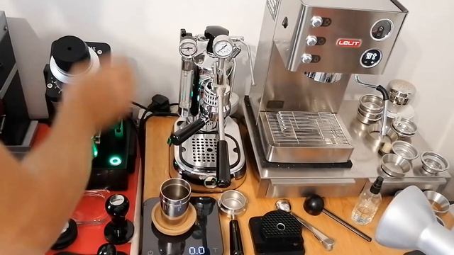 Lelit PL91T Brewing At 8 Bar