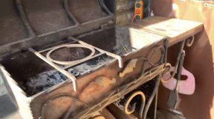 Мангальна, зона барбекю з металу своїми руками