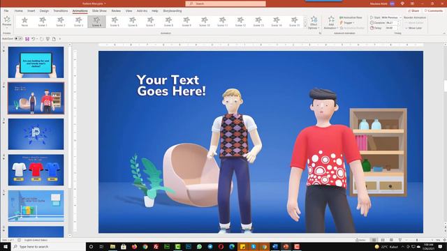 3D Models & 3D Animation in PowerPoint смотреть онлайн