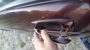 выскочила наружная ручка двери лада приора