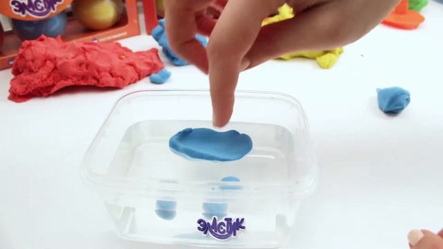 Масса для лепки Эластик и вода смотреть онлайн