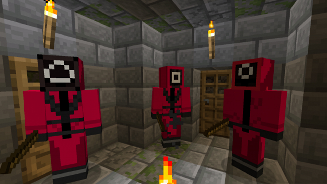 Мод игра в кальмара в майнкрафт! мод на майнкрафт 1.16.5 который добавляет мобов из игры в кальмара смотреть онлайн