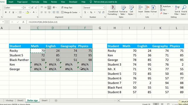 What's the use of $ (dollar) sign in a formula? Excel Solution смотреть онлайн