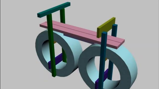Делаем сами Мотоцикл на детскую площадку смотреть онлайн