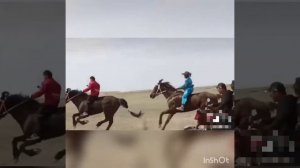 Казахстанка победила в скачках на лошади в Китае😍😍😍