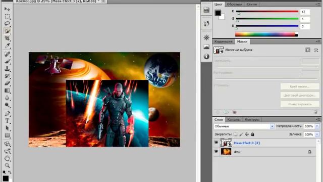 1 урок фотошопа(выделение сложных обьектов) смотреть онлайн