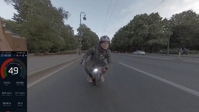На 1 колесе по красивым местам СПБ/On 1 wheel through the beautiful places of St. Petersburg смотреть онлайн