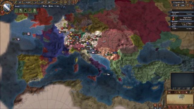 EUROPA UNIVERSALIS IV: Art of War: BOSNIA 12: "A Stern Warning" смотреть онлайн