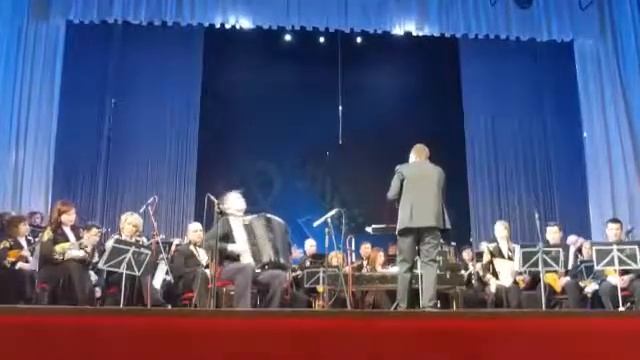 Р.Гальяно Финал концерта "Опале" для баяна с оркестром смотреть онлайн