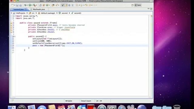 Java GUI Lesson 5 Three more swing components смотреть онлайн
