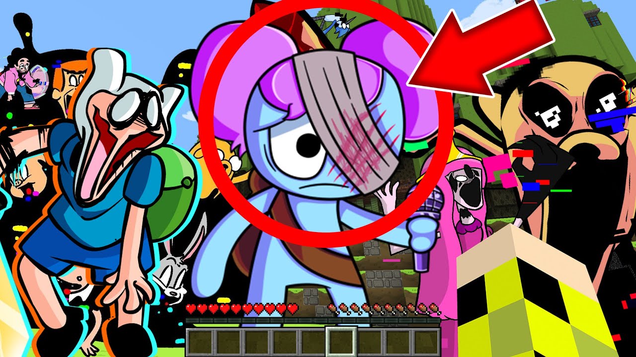 Я нашел ПИББИ ФНФ в своем мире в майнкрафт ! FNF COME AND LEARN WITH PIBBY MINECRAFT смотреть онлайн